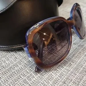Gucci | Accessories | Gucci Sunglasses Tortoises Blue Brown  display picture 2